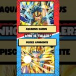 VS Battle – Saint Seiya Gold Saint l Who Is Taller? (聖闘士星矢)