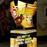 🚨AMAZING HELMET GEMINI REAL SIZE #saintseiya #caballerosdelzodiaco #聖闘士星矢 #聖衣神話​ #聖鬥士星矢 #cdz #manga