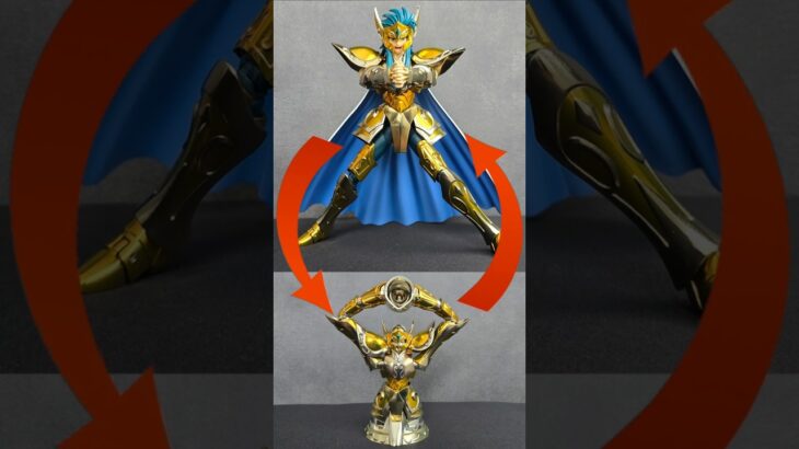 黄金聖衣オブジェ → アクエリアスカミュ【聖闘士聖衣神話EX】Golden Cloth Object →Aquarius Camu【Knights of the Zodiac】