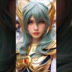 Part2・聖闘士星矢っぽいコスプレ女子（AI生成） #Shorts