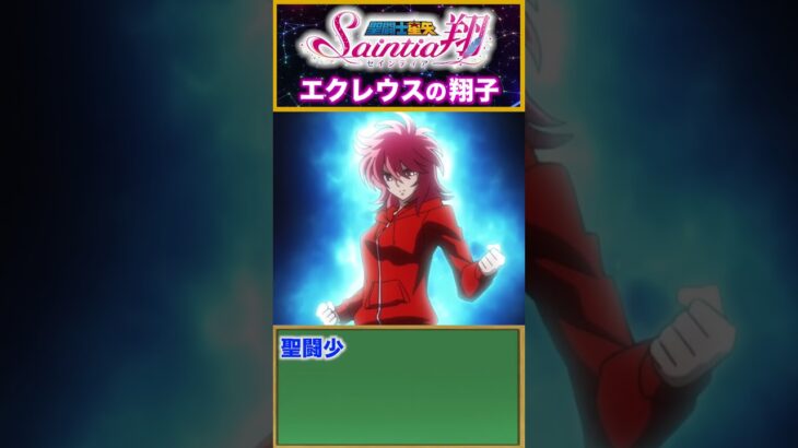 【聖闘少女】エクレウスの翔子！ #聖闘士星矢 #saintseiya #アニメ