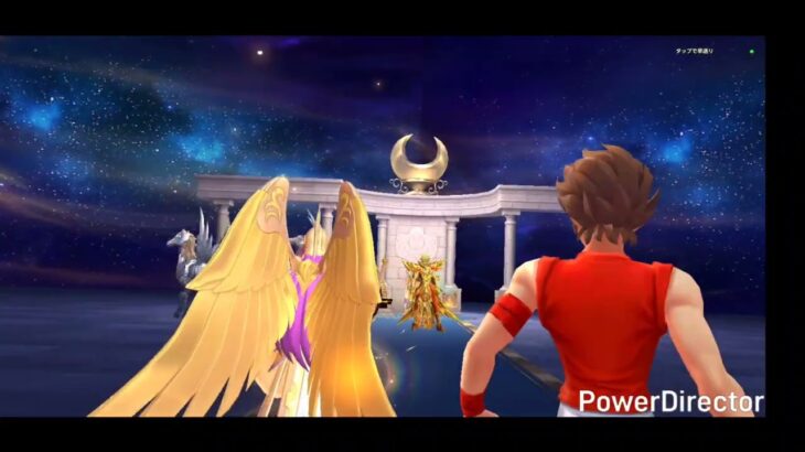 聖闘士星矢ライジングコスモ　二週目ですからね～(汗)頼んますよー(￣□￣;)!!