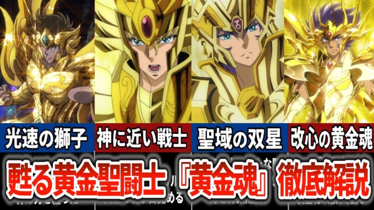 【聖闘士星矢超解説】燃えろ黄金の小宇宙！『聖闘士星矢 黄金魂  soul of gold 』