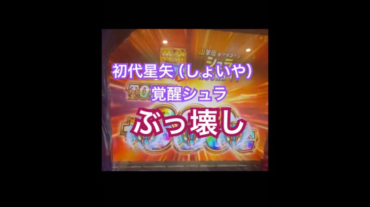 初代聖闘士星矢でシュラニキが覚醒した結果。#聖闘士星矢#パチスロ #星矢万枚#万枚#星矢スロット#スロット動画#黄金聖闘士