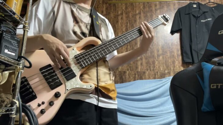 聖闘士星矢　OP／ペガサス幻想／MAKE-UP 【BASS COVER】【耳コピ】