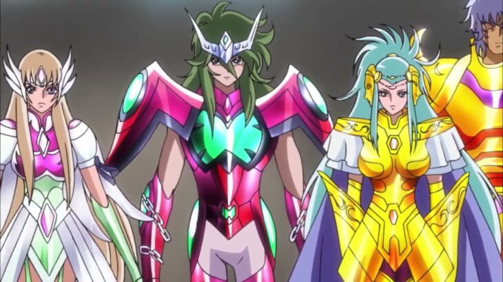 Saint Seiya Omega Ω 77 La Porte Du Temps [VF] 2013 Seiya et ses compagnons de retour