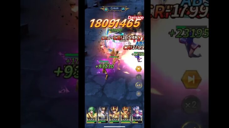 【聖闘士星矢 レジェンド オブ ジャスティス】38-12-3 攻略【Legend of Justice】#shorts