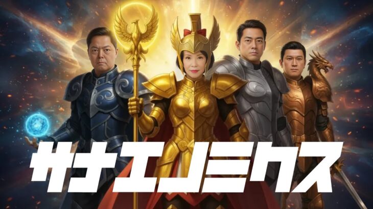 熱血アニソン風オリジナルMV『サナエノミクス』｜聖闘士星矢リスペクトの完全新作！経済政策×アニメ主題歌