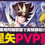 【星矢ジャスティス】神星矢専用阿頼耶識でPVP実験！強さは本物なのか？！質問なんでもどうぞ！【聖闘士星矢GSS】