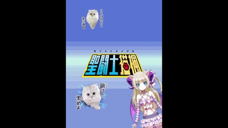 めいぷるちゃんと❤聖闘士星矢★ペガサス幻想　#shorts