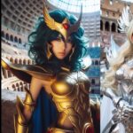 聖闘士星矢みたいなコスプレ女子のフェイク写真集  Fake photo collection of cosplay girls like Saint Seiya