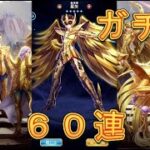 【聖闘士星矢レジェンドオブジャスティス】無料でGETした黄金の矢で射手座星矢を狙う！60連！【星矢ジャスティス】