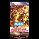 【聖闘士星矢レジェンドオブジャスティス】神降臨　射手座の星矢‼️何体当選出来るのか？