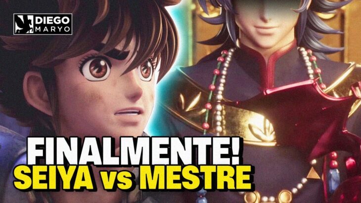 FINALMENTE! SEIYA DE PÉGASO vs GRANDE MESTRE! SAINT SEIYA Cavaleiros do Zodíaco 3D KOTZ