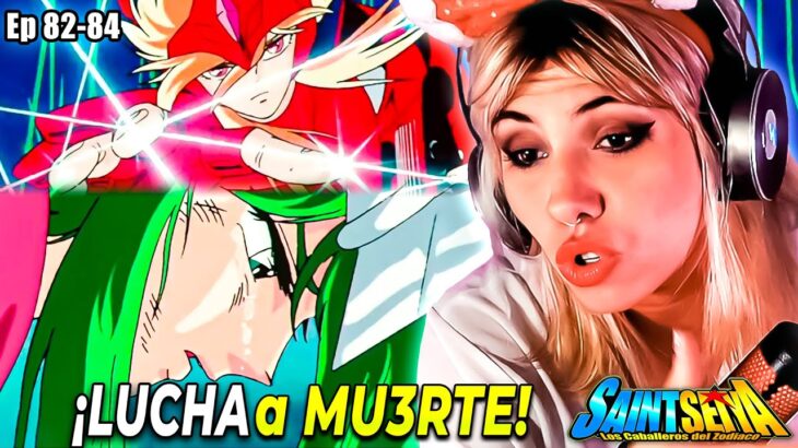 ¡BATALLA ÉPICA!❄️ SHUN vs MIME 🤯💥 | REACCIÓN POR PRIMERA VEZ CABALLEROS DEL ZODIACO Ep 82-84