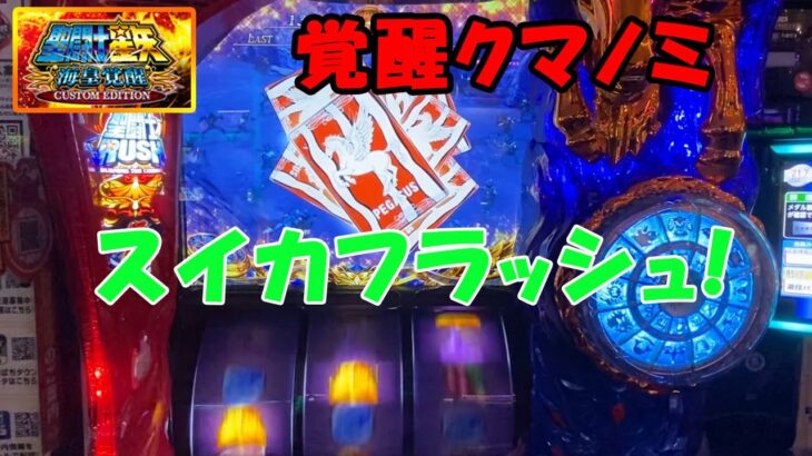 【スマスロ 聖闘士星矢 】覚醒クマノミスイカフラッシュ！【ゆっくり実況】