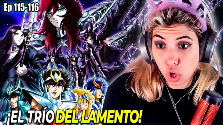 ¡COMENZAMOS LA SAGA HADES! 😈💥 LA NUEVA GU3RRA SANTA🤯| REACCIÓN CABALLEROS DEL ZODIACO Ep 115-116