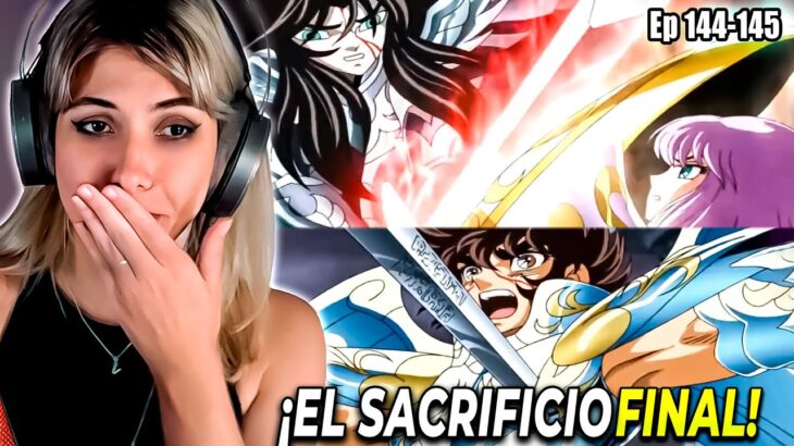 🔥FINAL ÉPICO: HADES vs SEIYA & ATHENA😱💥| REACCIÓN CABALLEROS DEL ZODIACO Ep 144-145