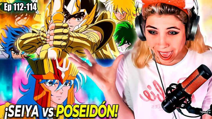 ¡FINAL SAGA POSEIDÓN!😱🔱 LA ÚLTIMA BATALLA💥| REACCIÓN CABALLEROS DEL ZODIACO Ep 112-114