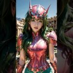 聖闘士星矢 アンドロメダ瞬|Saint Seiya Andromeda Shun ai cosplay girl |圣斗士星矢 仙女座瞬  #ai #sanit #SaintSeiya #anime