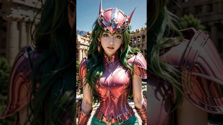 聖闘士星矢 アンドロメダ瞬|Saint Seiya Andromeda Shun ai cosplay girl |圣斗士星矢 仙女座瞬  #ai #sanit #SaintSeiya #anime