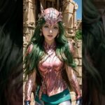 Saint Seiya Andromeda Shun ai cosplay girl |聖闘士星矢 アンドロメダ瞬|圣斗士星矢  #ai #sanit #SaintSeiya #anime