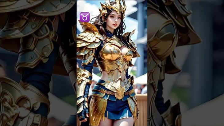 聖闘士の牡牛座の仮想キャラクター|Virtual characters of Taurus in Saint Seiya|圣斗士金牛座虚 #shortsvideo #ai #saint #anime