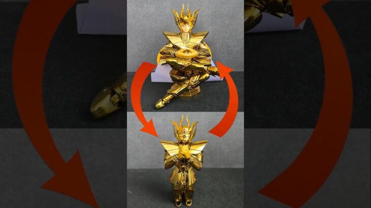 黄金聖衣オブジェ → バルゴシャカ【聖闘士聖衣神話】Golden Cloth Object →Virgo Shaka【Knights of the Zodiac】