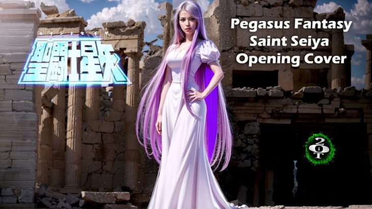 聖闘士星矢 Pegasus Fantasy – Saint Seiya Opening Cover – i20T (IA Realistic Vision 4K) Japanese Cover