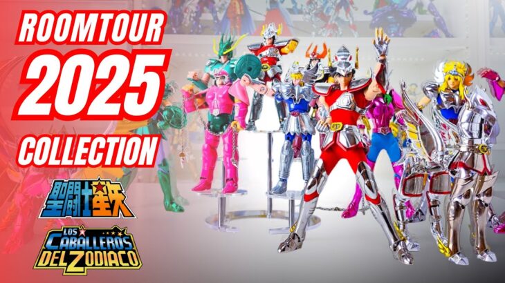 SAINT SEIYA COLLECTION ROOMTOUR 2025 #saintseiya #caballerosdelzodiaco #roomtour #collection #聖闘士星矢