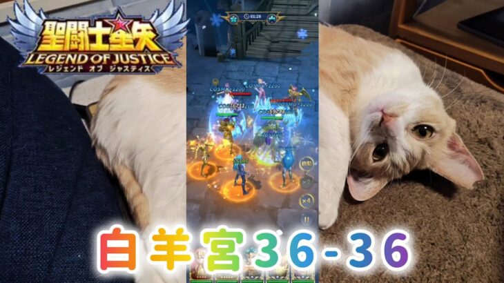 【聖闘士星矢レジェンドオブジャスティス】白羊宮36-36