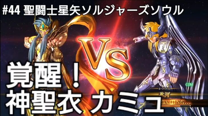 カミュが神聖衣を身に付け覚醒✨聖闘士星矢ソルジャーズソウル❗saintseiya