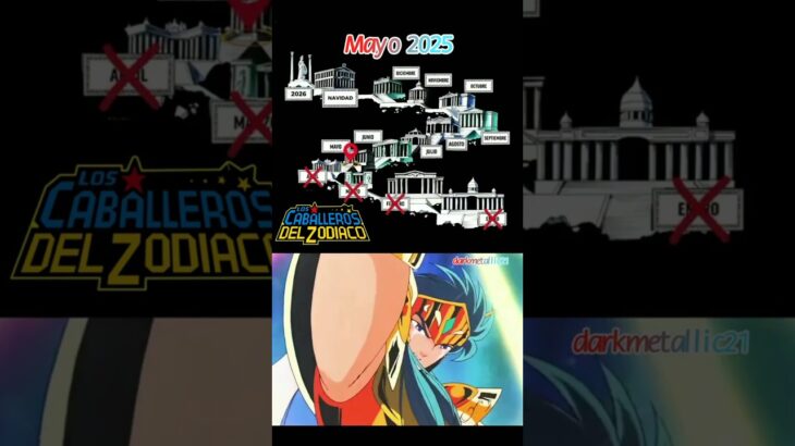 Los caballeros del zodiaco Mayo 2025 聖闘士星矢 #聖闘士星矢