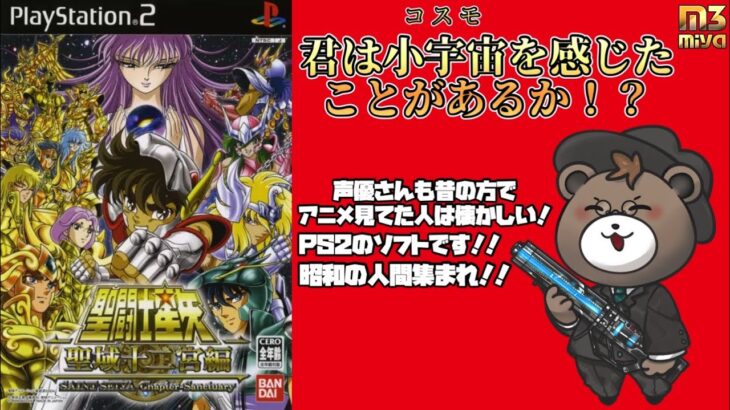 聖闘士星矢　聖域十二宮編　PS2  #聖闘士星矢 #レトロゲーム #ps2games  #seintseiya
