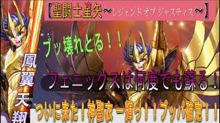 【聖闘士星矢】ついに『神聖衣 一輝』登場ッ！！かなりの『ブッ壊れキャラ』確定！？完凸まで、超ブッパ確定！！フェニックスは何度でも蘇るぅぅ！！！