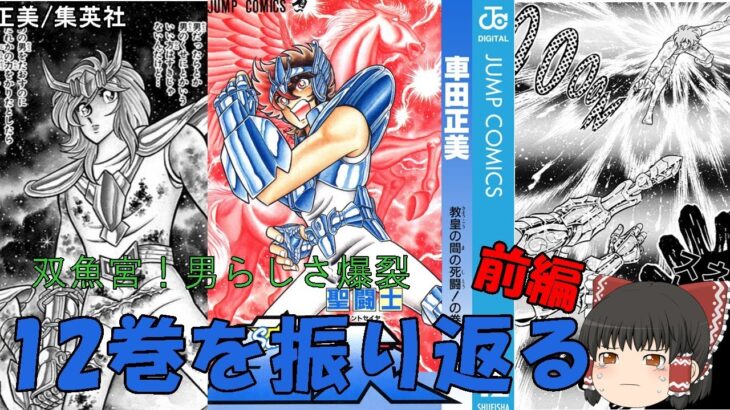 聖闘士星矢12巻の前半を振り返る：得物に頼らず男らしく戦おう！(ゆっくり解説)＠ノラちゃん寝る