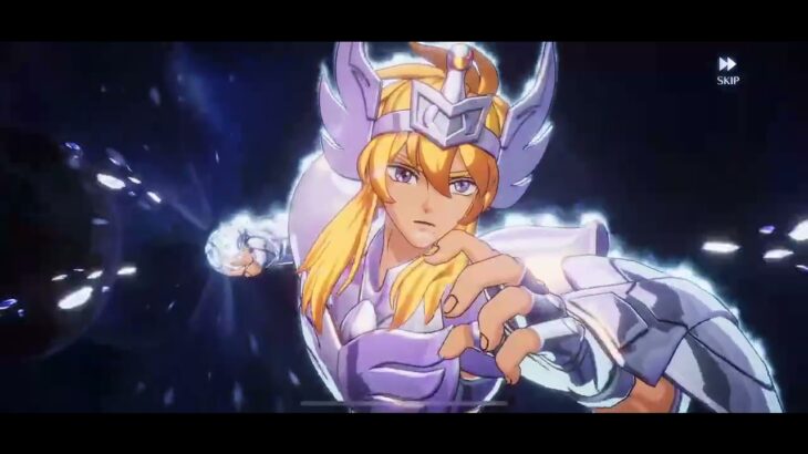 聖闘士星矢ギャラクシーソルジャーズCBT～戦闘画面～