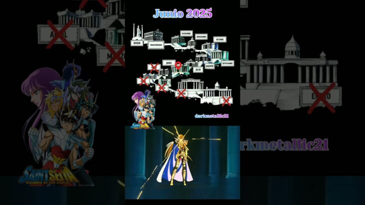 Los caballeros del zodiaco Junio 2025 聖闘士星矢