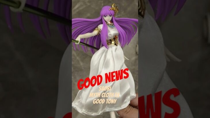 NEWS SAORI ATENEA MYTH CLOTH EX GOOD TONY #saintseiya #聖闘士星矢