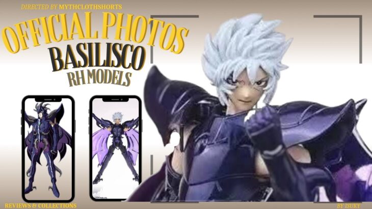 Sylphid de BASILISCO MYTH CLOTH EX RH MODELS #聖闘士星矢 #caballerosdelzodiaco #saintseiya