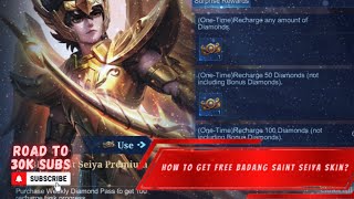 DROP RATE TEST! CAN WE GET FREE BADAND SAINT SEIYA SKIN IN MLBB X SAINT SEIYA EVENT | MLBB (PHASE 1)