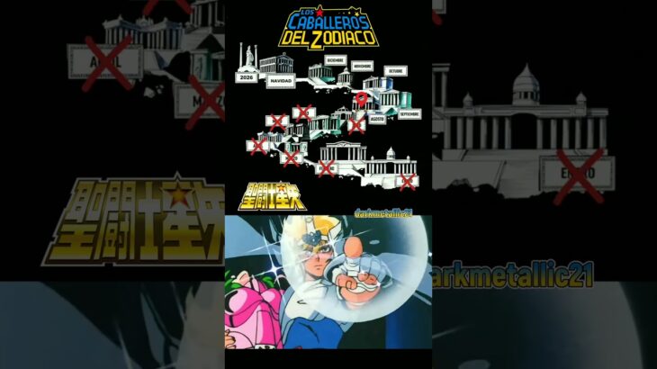 Los caballeros del zodiaco Agosto 2025 聖闘士星矢