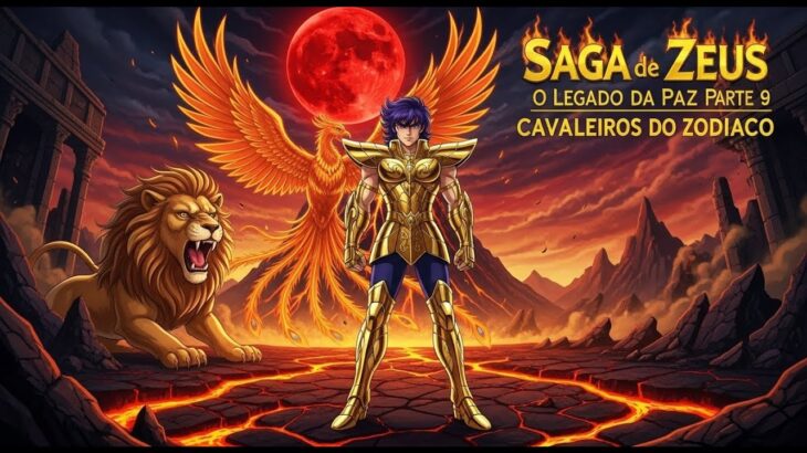 SAGA DE ZEUS – O LEGADO DA PAZ (Cavaleiros do Zodíaco) Cavaleiro de Leão – PARTE 9