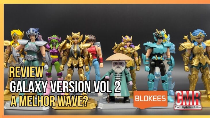 ABRI TODAS as 11 Caixas da Galaxy Version Vol. 2! 😱 (Saint Seiya Unboxing)