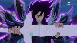 聖闘士星矢EX~貴鬼尋王錄~冥王.黑帝斯 UR 近戰 前排 物理型 必殺技全體群攻 普攻三段攻擊 技能:潛入黑洞無敵狀態 現身時造成傷害