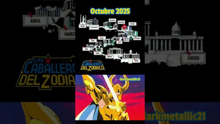 Los caballeros del zodiaco octubre 2025 聖闘士星矢 #聖闘士星矢