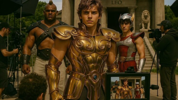 Los caballeros del zodíaco tras cámaras del live action gracias por los 100k subscribers #saintseiya