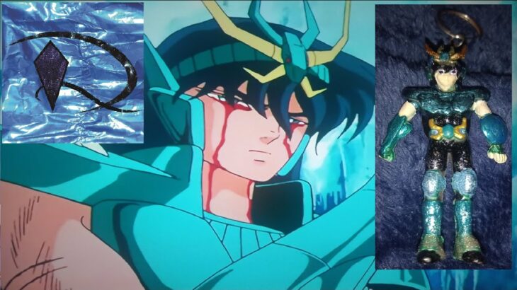 SAINT SEIYA (聖闘士星矢) Dragon Shiryu Keychain PERSONALIZED Custom
