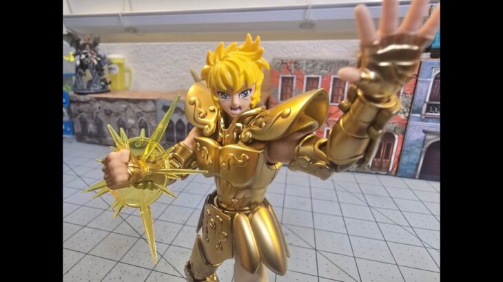Saint Seiya Blokees Models! Leo Aiolia!