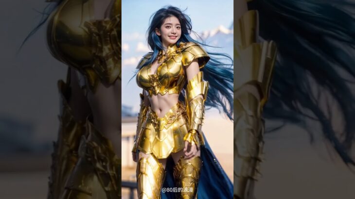 黄金の聖闘士が帰ってきた！⚡最強の女戦士、今ここに！🔥황금 성투사가 돌아왔다! ⚡ 가장 강한 여전사, 지금 등장!🔥